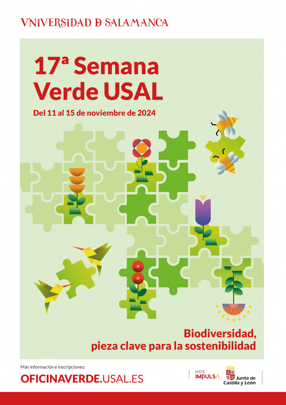 Cartel de la XVII Semana Verde de la Universidad de Salamanca